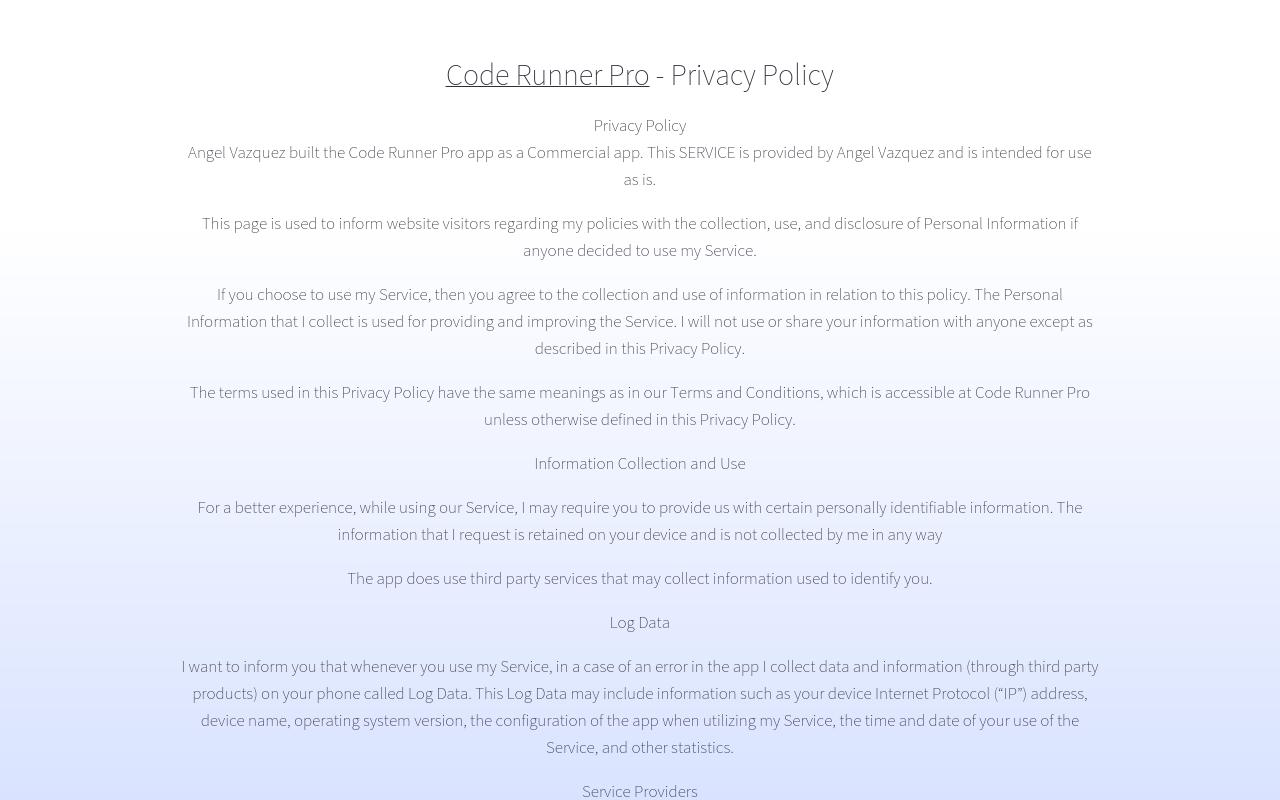 Code Runner Pro